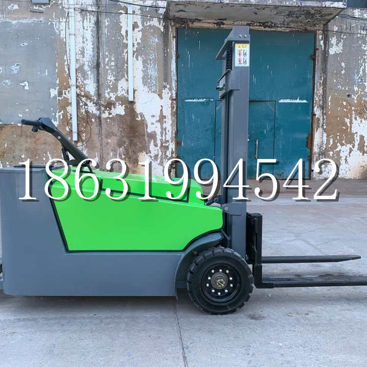 文县小型电动叉车1吨2吨步行站驾式电瓶堆高充电装卸车液压升降车铲车